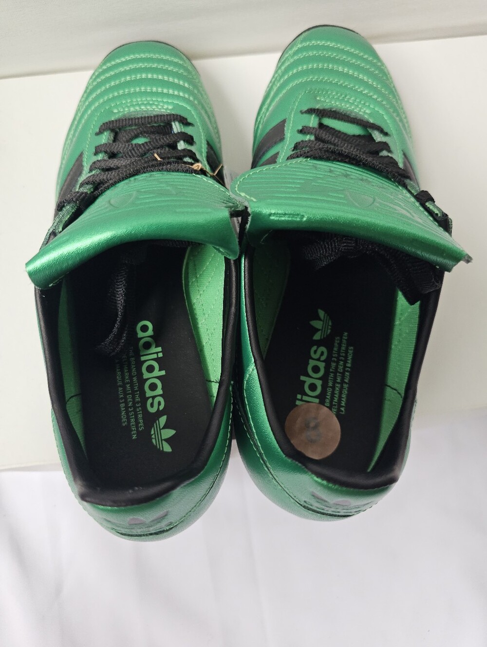 Adidas Originals SL 72 OG W - Metallic Green/Black (NWT) - Picture 8 of 16